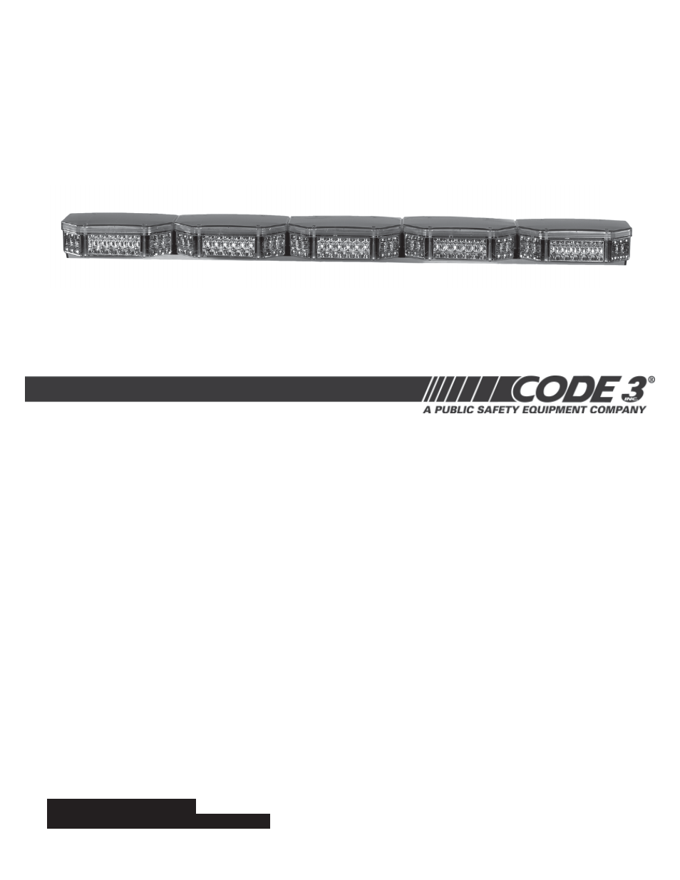 Code 3 XP 9500 User Manual | 12 pages