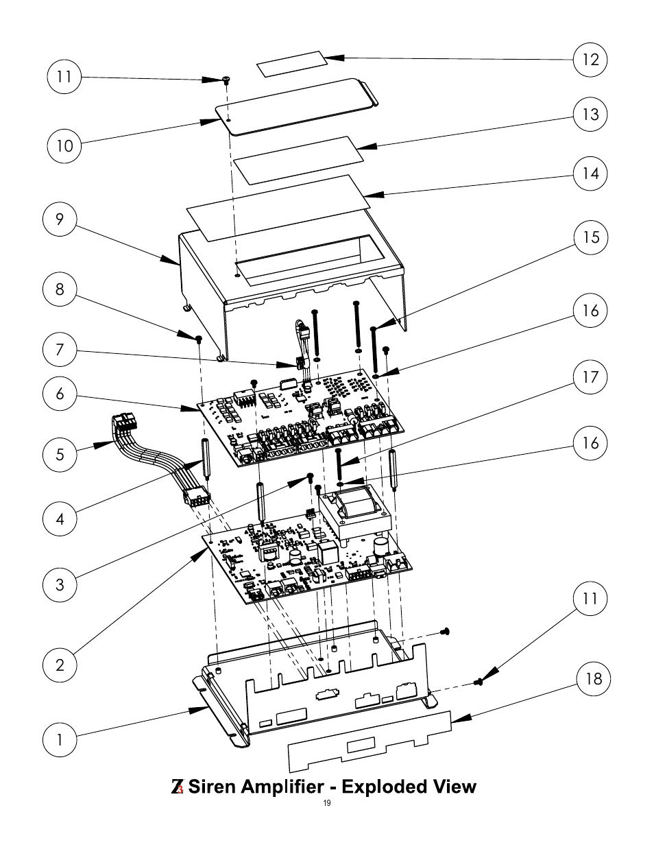 Code 3 Z3 Siren Installation & Operation Manual User Manual | Page 19 / 24
