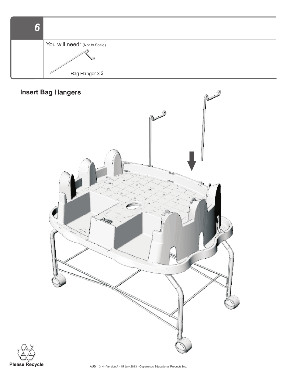 Step 6 | Copernicus AUD4 User Manual | Page 8 / 9