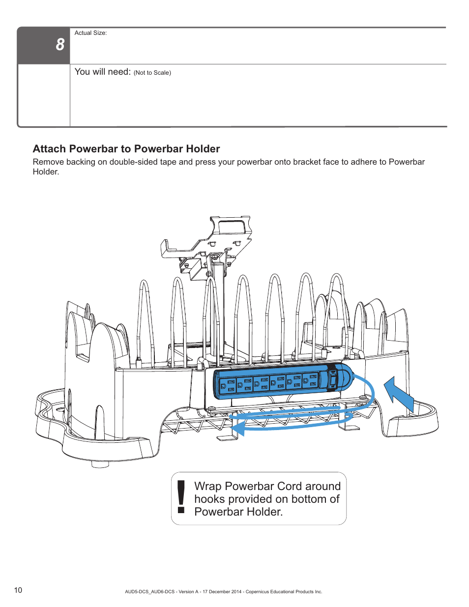 Step 9 | Copernicus AUD6-DCS User Manual | Page 9 / 13