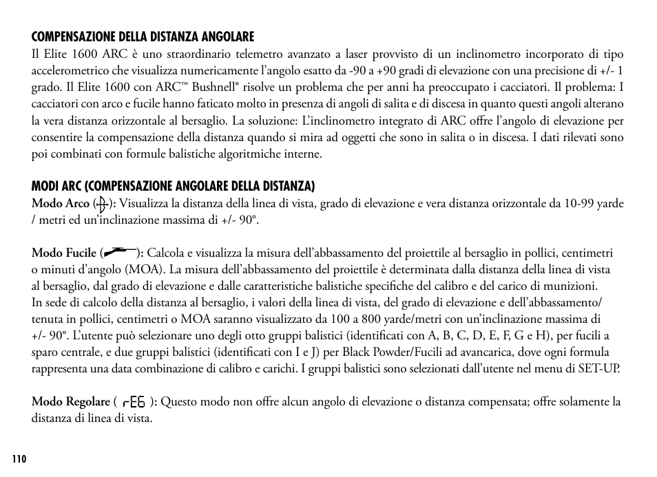 Bushnell 205110 User Manual | Page 110 / 156