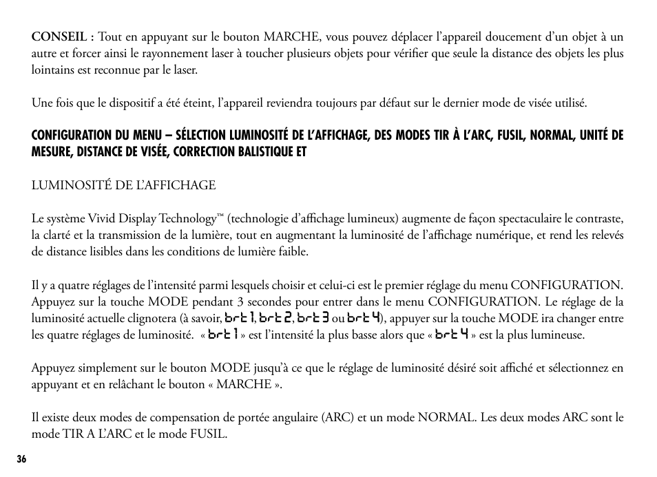 Bushnell 205110 User Manual | Page 36 / 156