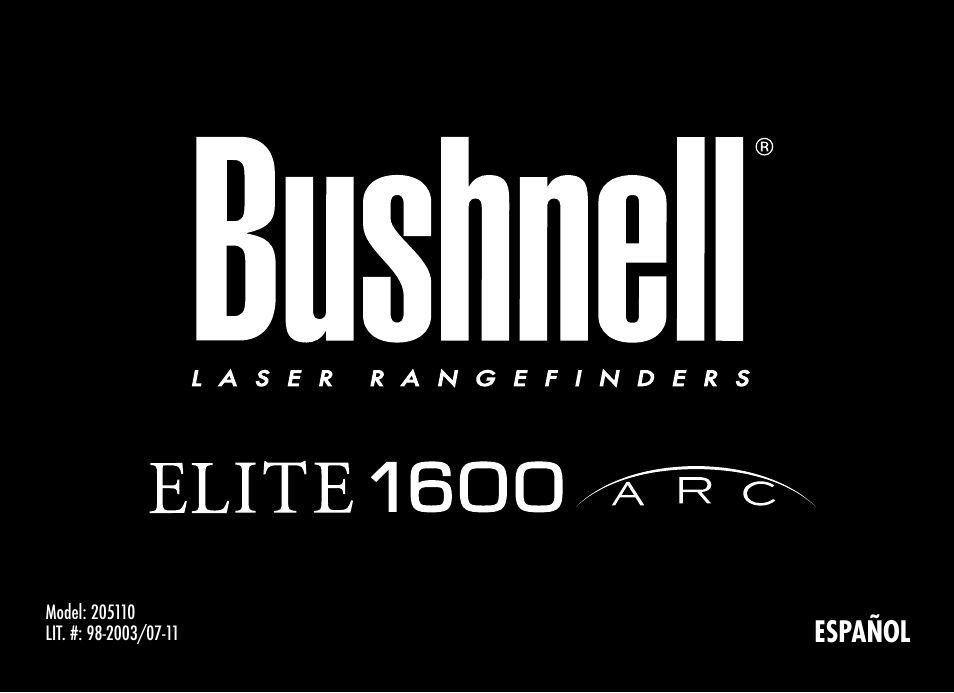Español | Bushnell 205110 User Manual | Page 53 / 156
