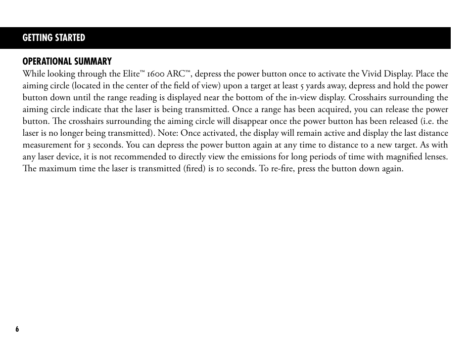 Bushnell 205110 User Manual | Page 6 / 156