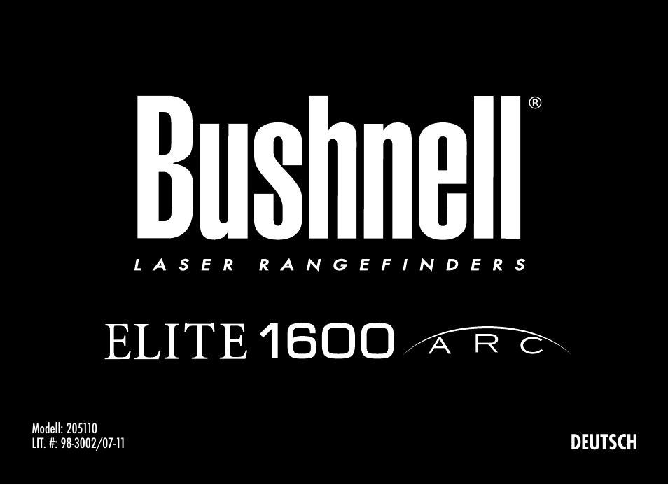 Deutsch | Bushnell 205110 User Manual | Page 79 / 156