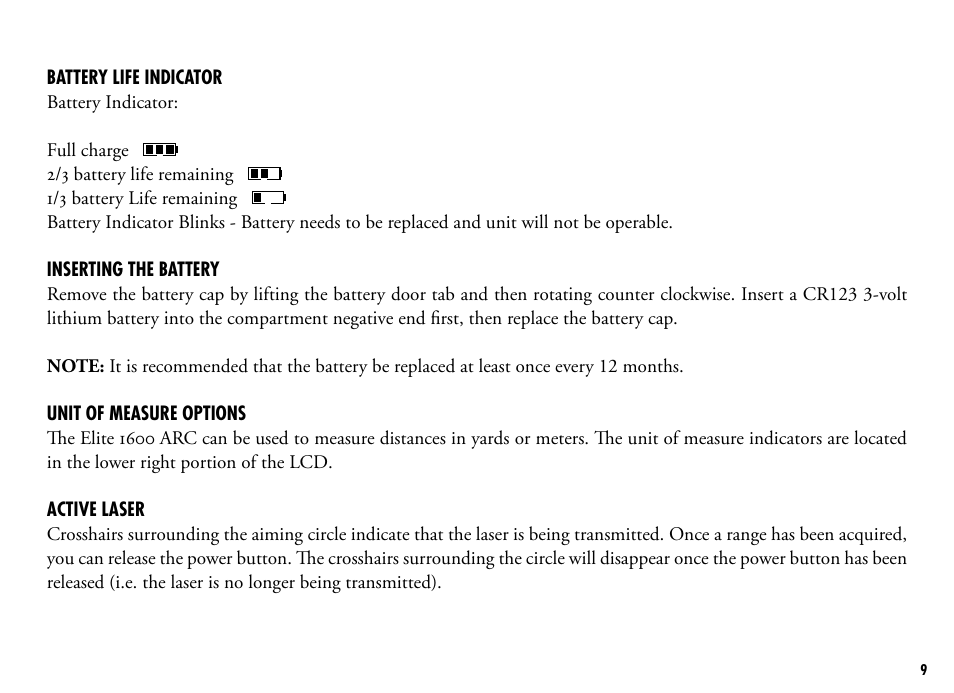 Bushnell 205110 User Manual | Page 9 / 156