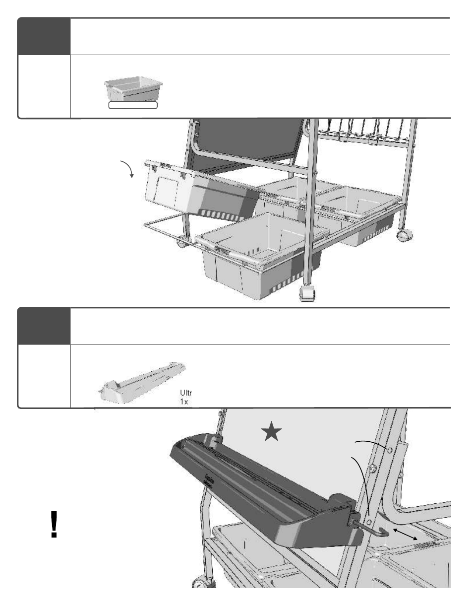 Install tubs, Install book ledge | Copernicus BTHC3 User Manual | Page 9 / 11