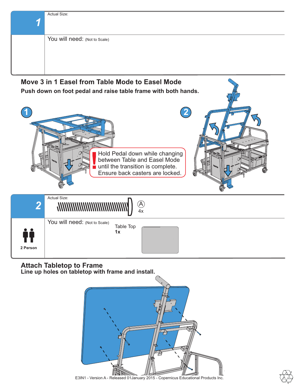 Copernicus E3IN1 User Manual | Page 5 / 19