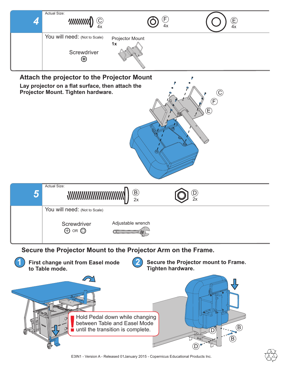 Copernicus E3IN1 User Manual | Page 7 / 19