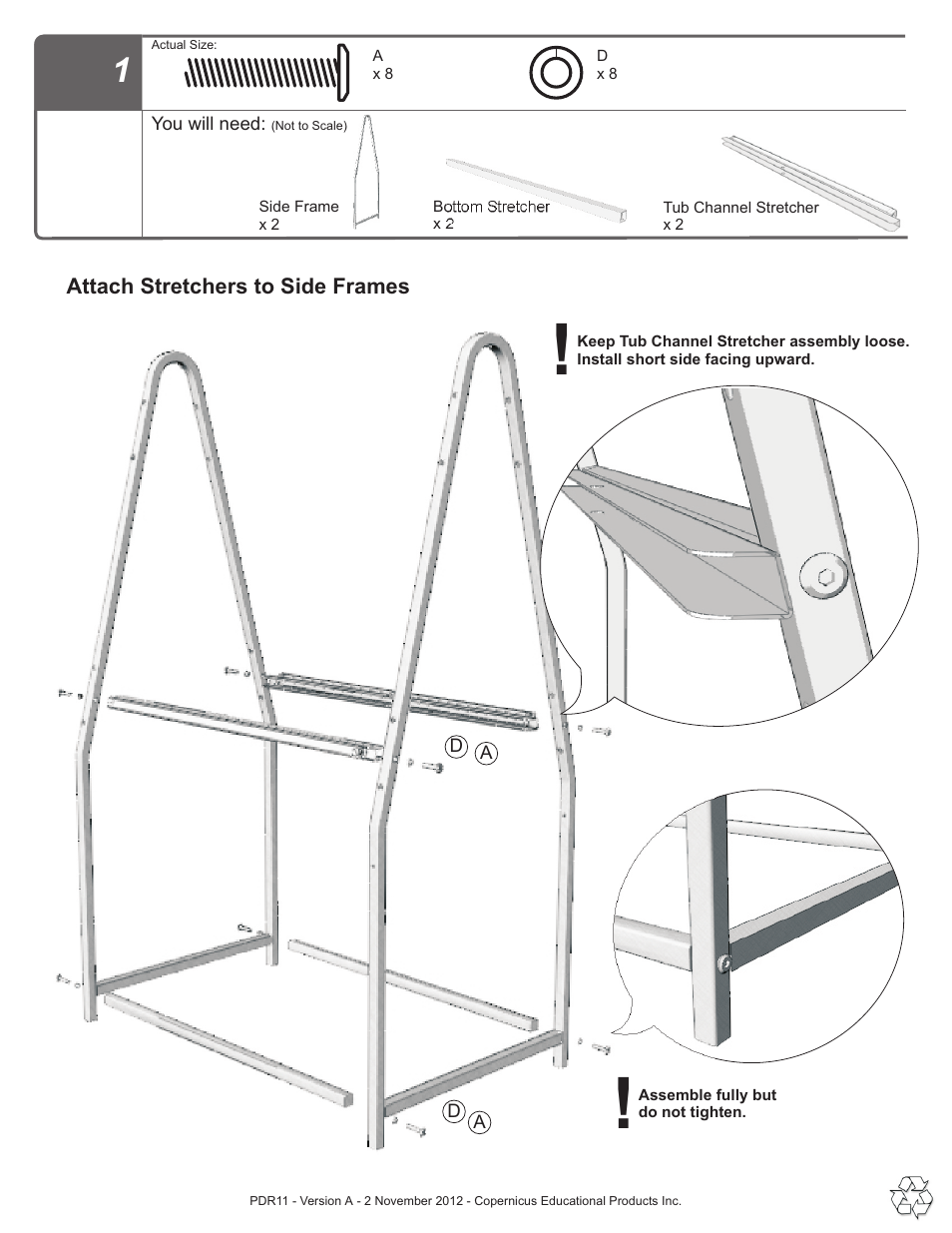 Step 1 | Copernicus PDR11 User Manual | Page 4 / 12