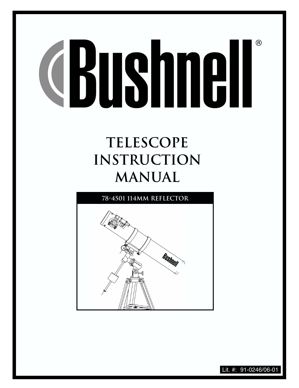 Bushnell 78-4501 User Manual | 12 pages