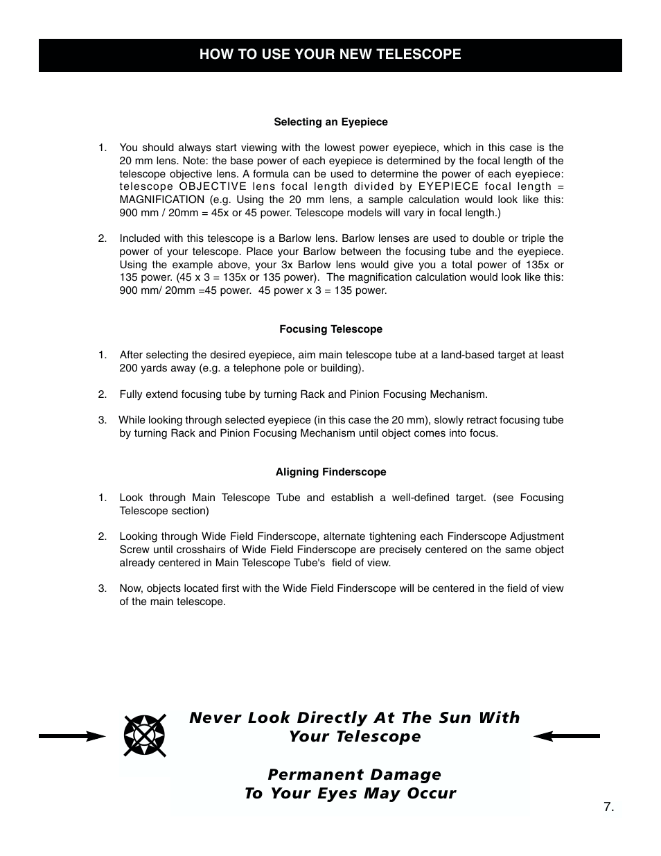 Bushnell 78-4501 User Manual | Page 7 / 12