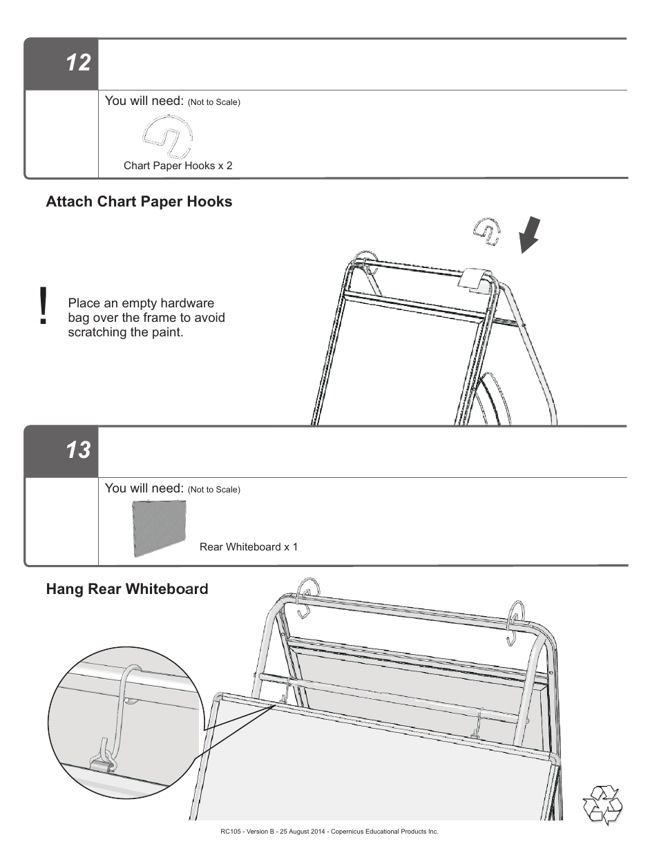 Step 12,13 | Copernicus RC105-ECO1 User Manual | Page 10 / 11