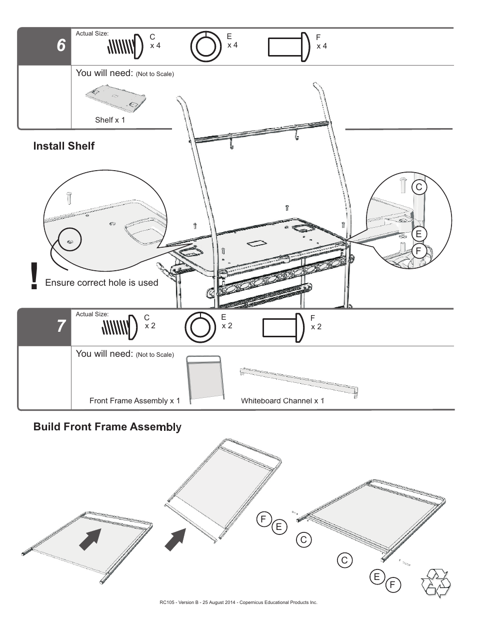 Step 6,7 | Copernicus RC105-ECO1 User Manual | Page 7 / 11