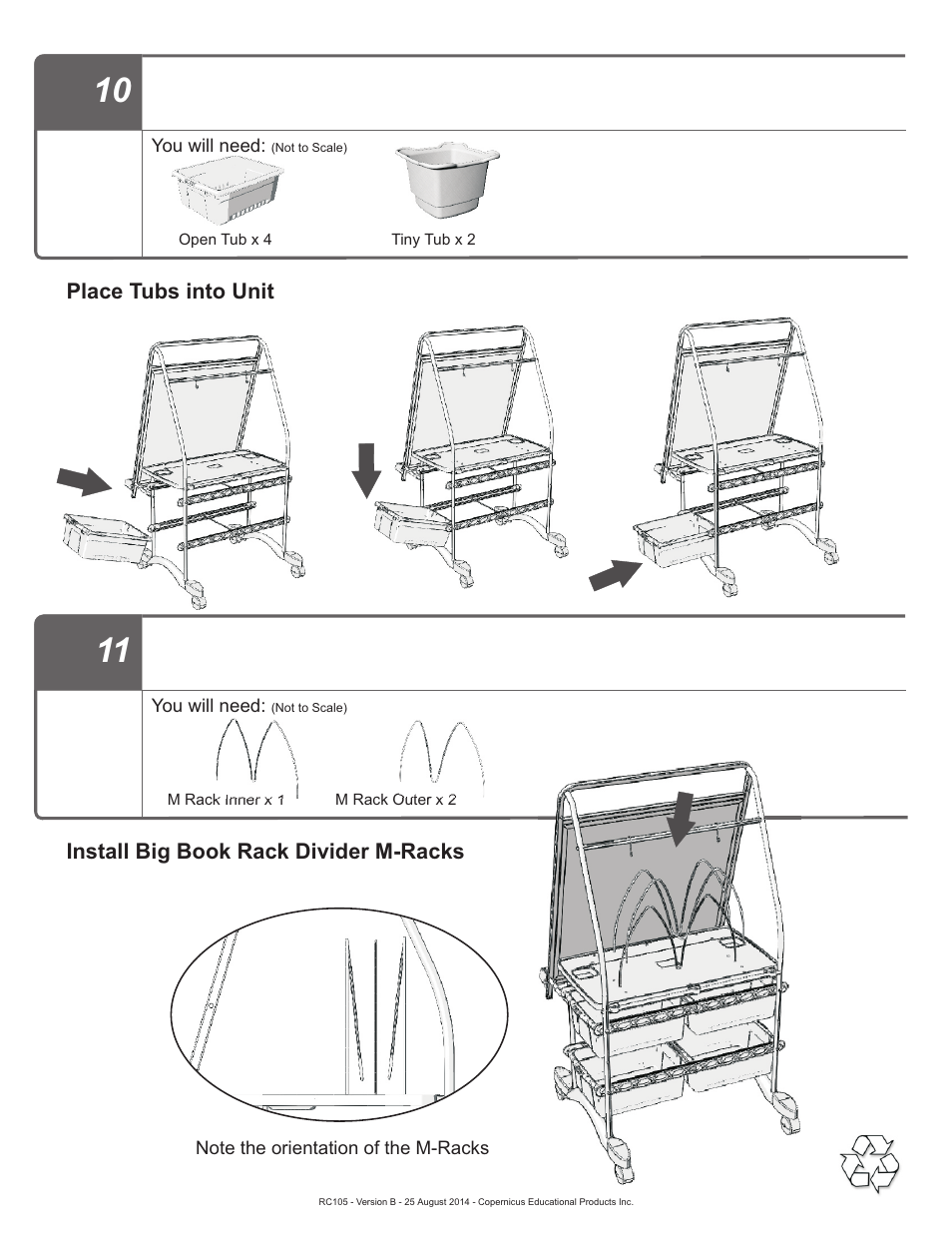 Step 10,11 | Copernicus RC105-ECO1 User Manual | Page 9 / 11
