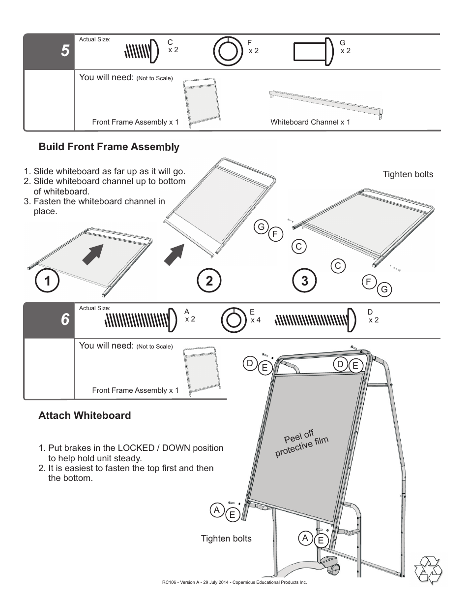 Copernicus RC106 User Manual | Page 7 / 9
