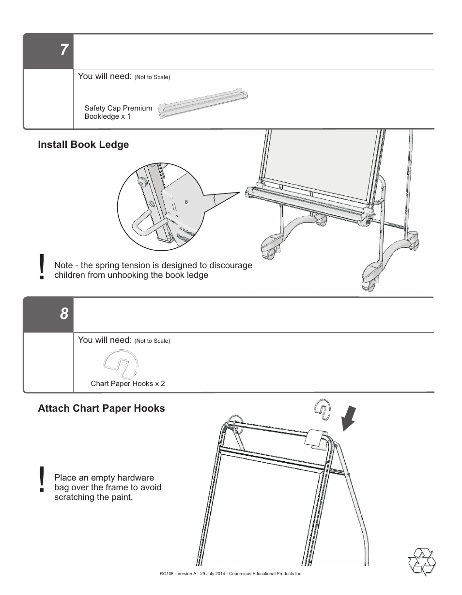 Copernicus RC106 User Manual | Page 8 / 9