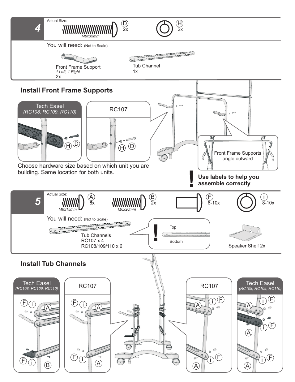 Step | Copernicus RC107 User Manual | Page 6 / 11