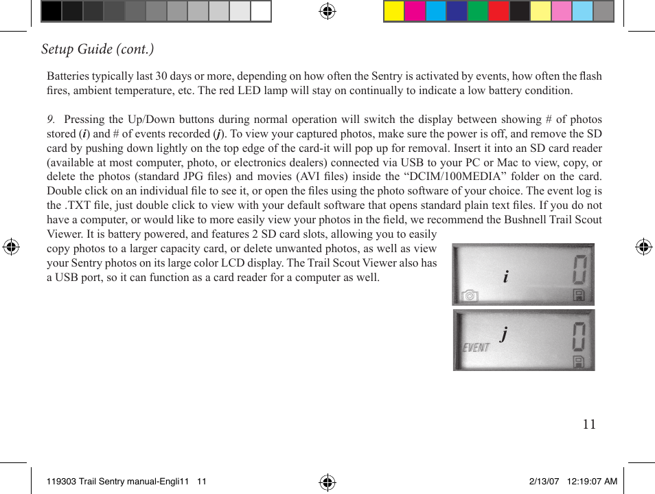 Bushnell 11-9303 User Manual | Page 11 / 16