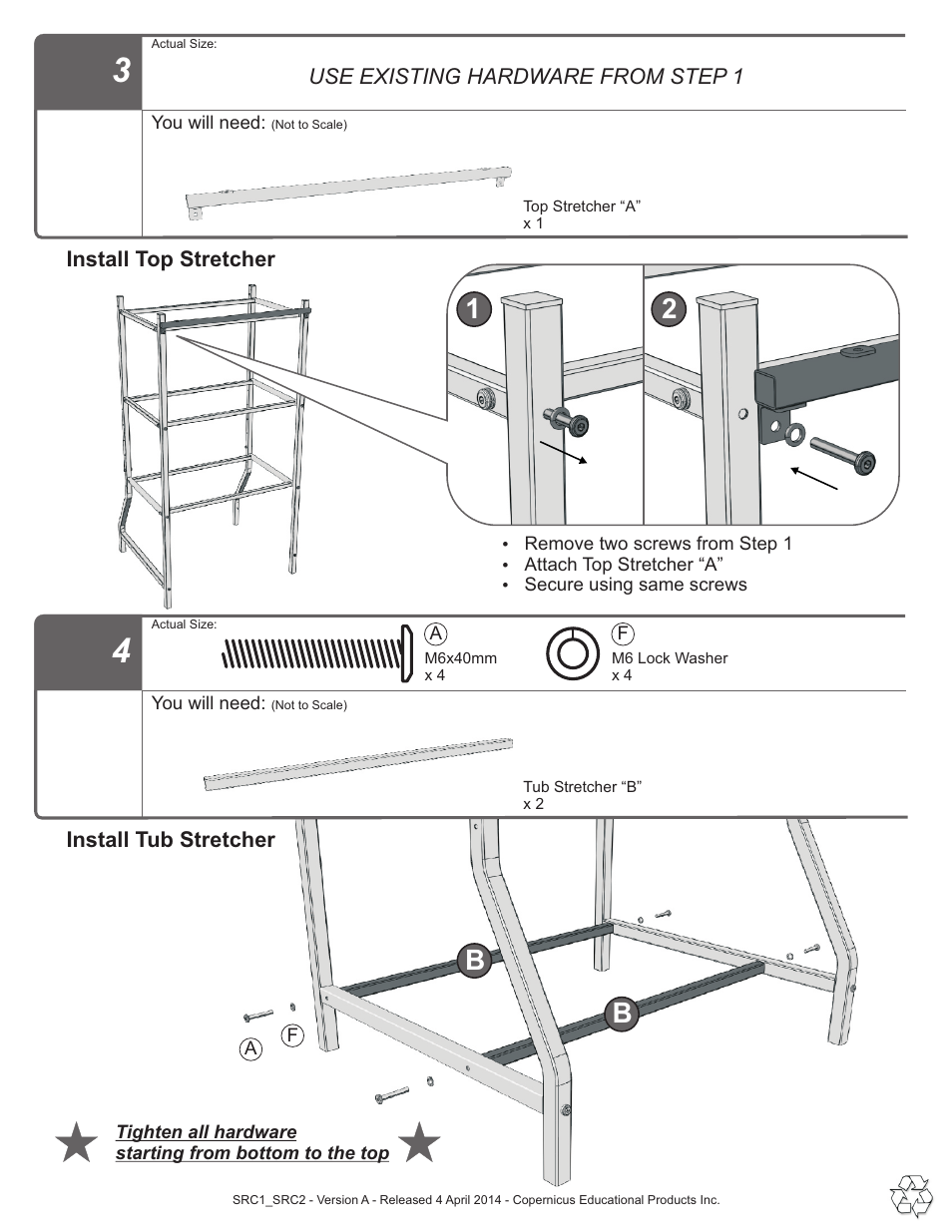 Step 3,4 | Copernicus SRC2 User Manual | Page 5 / 10