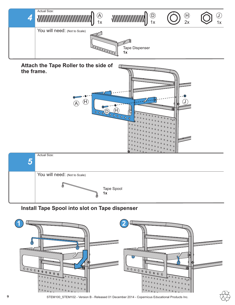 Copernicus STEM102 User Manual | Page 9 / 18