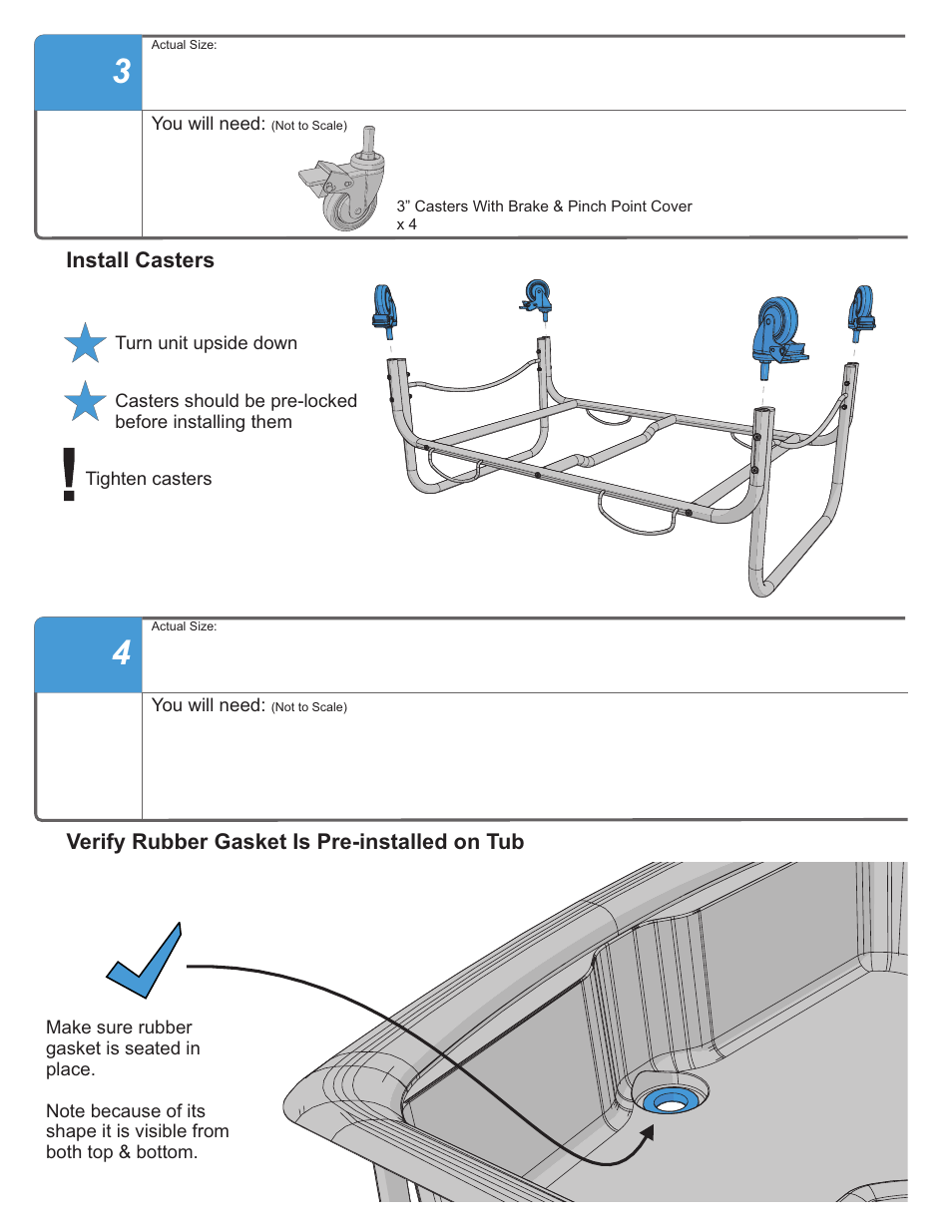 Step 3,4 | Copernicus SWT User Manual | Page 6 / 8