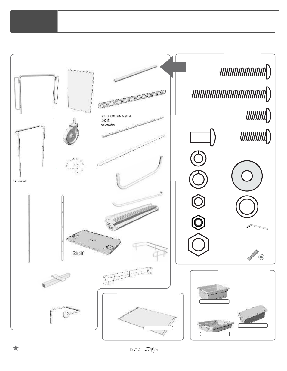 Premium teach n’ go cart - p arts, Before beginning, you should have | Copernicus TAG2 User Manual | Page 2 / 19