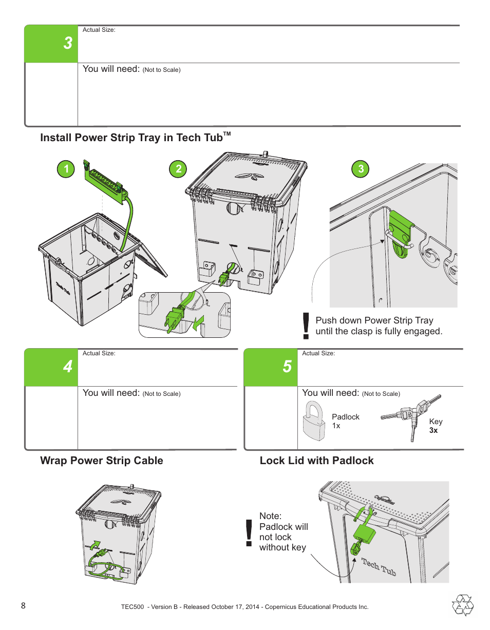 Copernicus TEC500 User Manual | Page 8 / 13