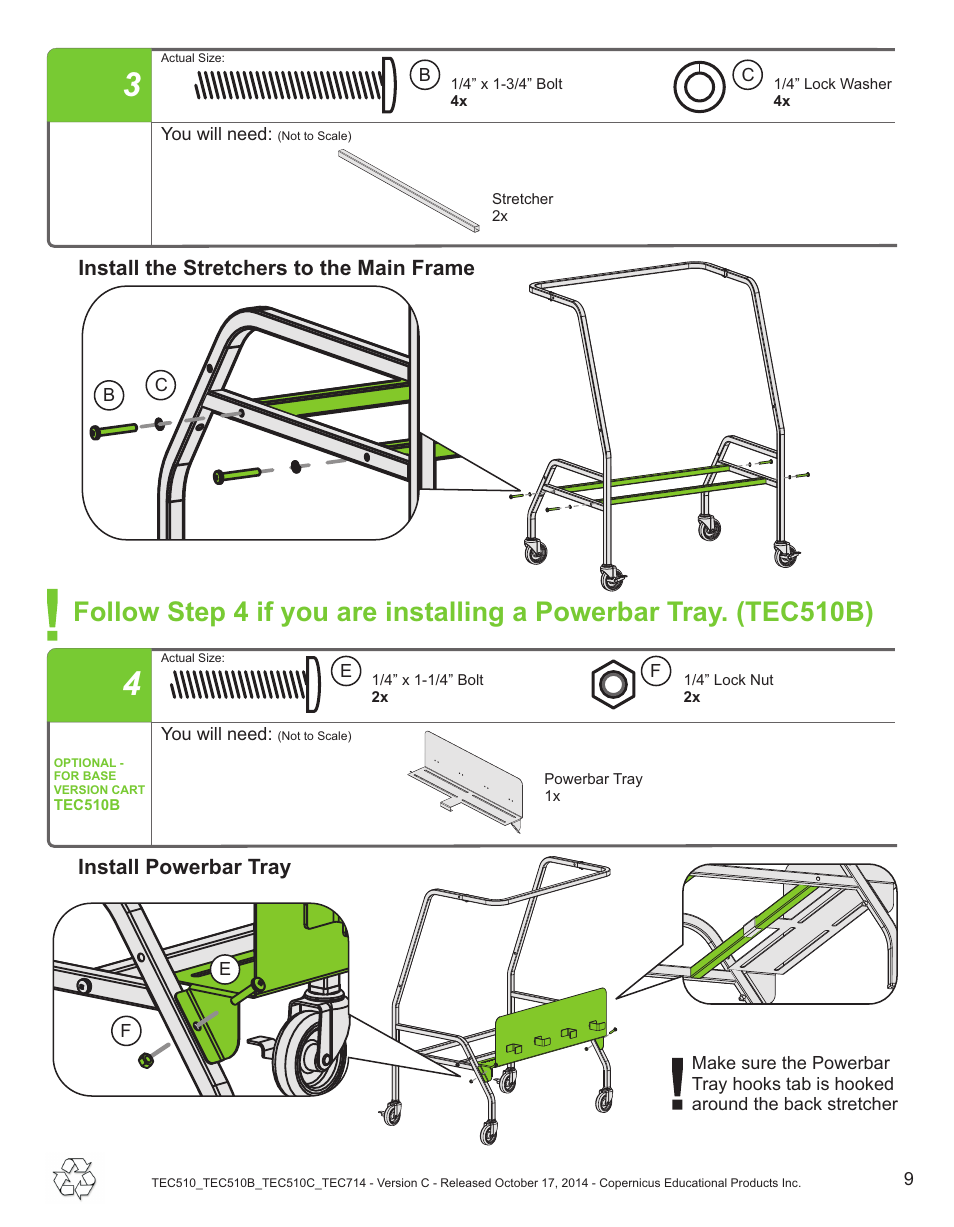 Copernicus TEC714 User Manual | Page 9 / 17