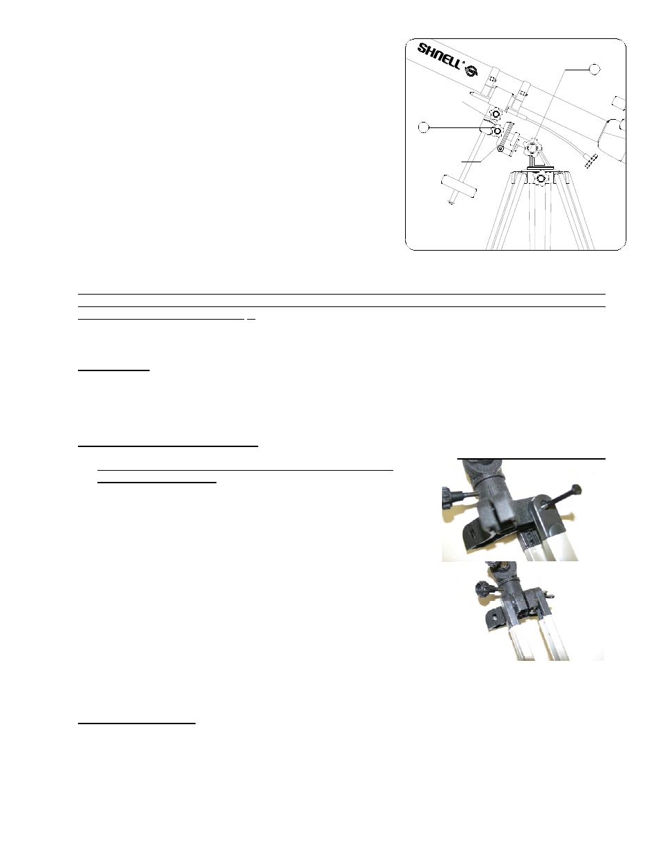 Telescope assembly | Bushnell 78.9565 User Manual | Page 2 / 10