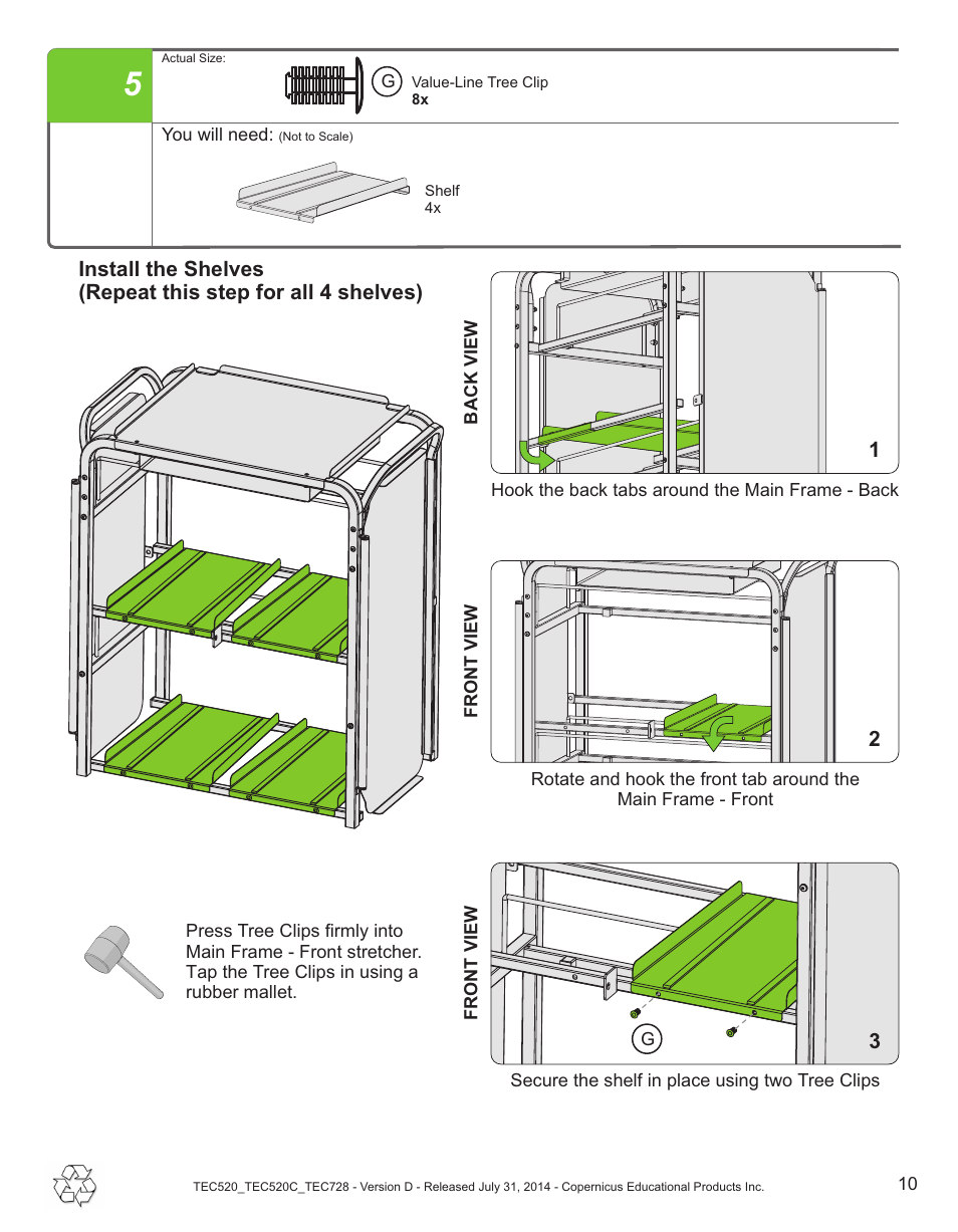 Copernicus TEC728 User Manual | Page 10 / 18
