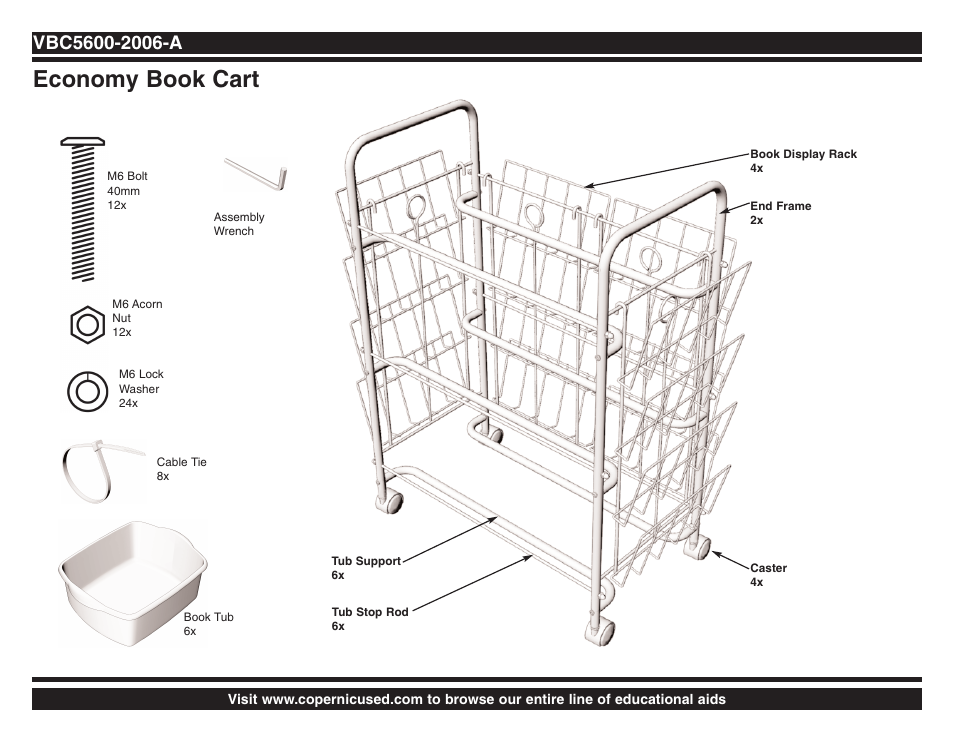 Copernicus VBC5600 User Manual | 2 pages