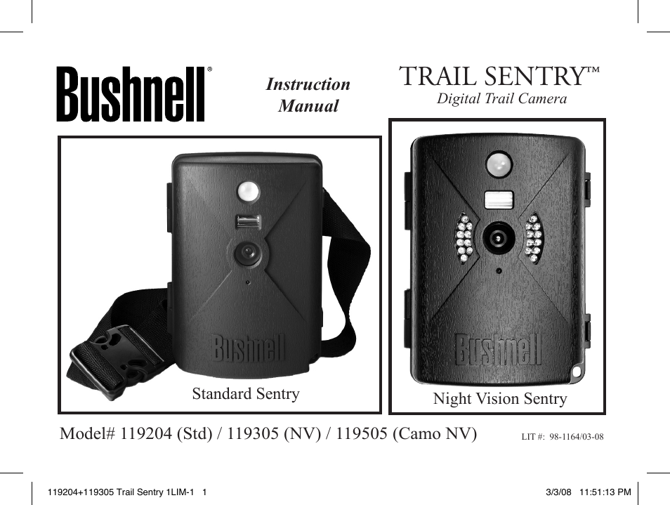 Bushnell 119204 User Manual | 16 pages