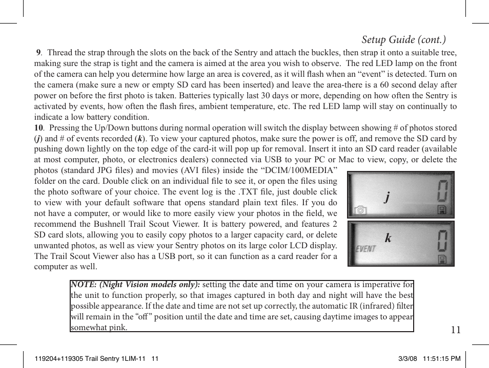 Bushnell 119204 User Manual | Page 11 / 16