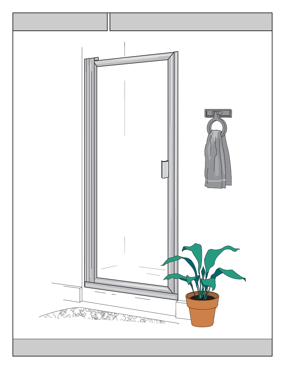 Coral Industries 6000 Pivot Door  - 7631 User Manual | 8 pages