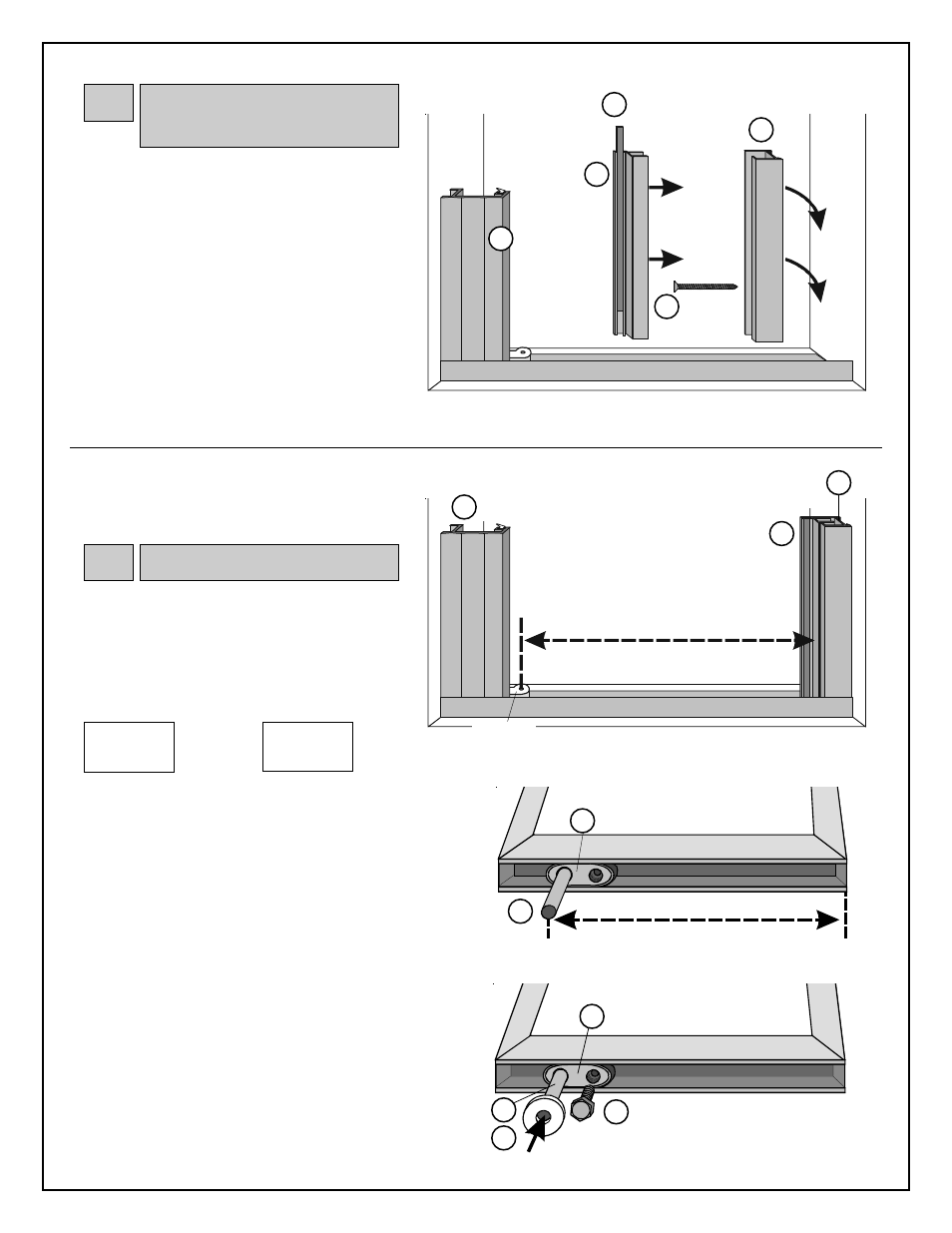 Strike jamb, Adjustable jamb, Slide block | Pivot pin | Coral Industries 6000 Pivot Door with Adjustable Jambs - 763R User Manual | Page 5 / 8