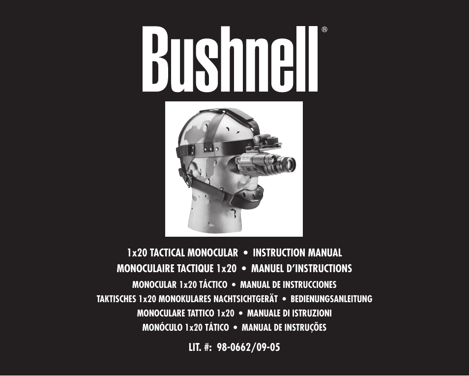 Bushnell 98-0662/09-05 User Manual | 27 pages