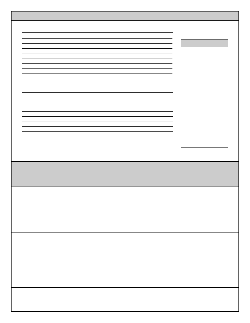 Parts list | Coral Industries Double Swing Door - Hyaline Series - 6X0  (Detailed Installation Instructions) User Manual | Page 2 / 8