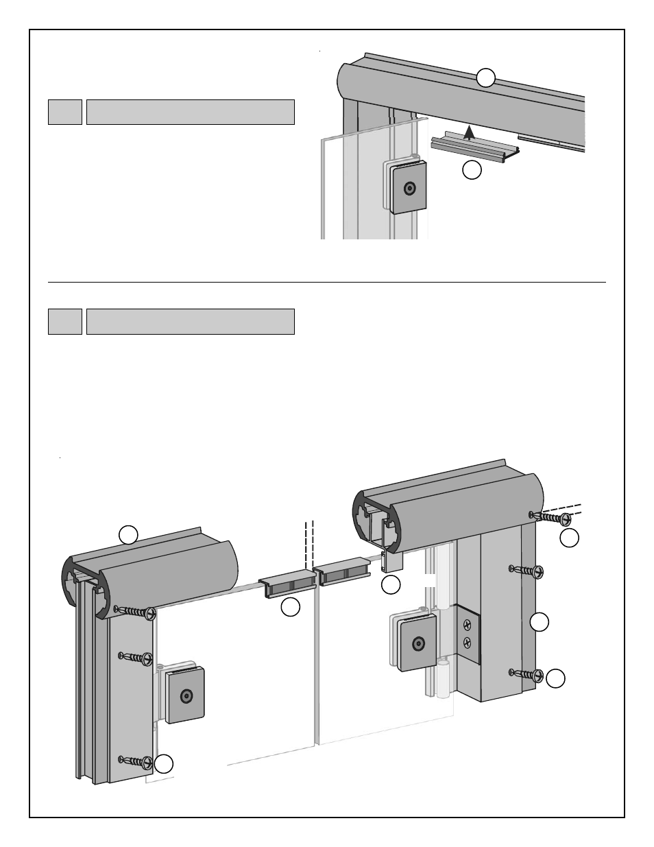 Header inserts, Alignment | Coral Industries Double Swing Door - Hyaline Series - 6X0  (Detailed Installation Instructions) User Manual | Page 7 / 8