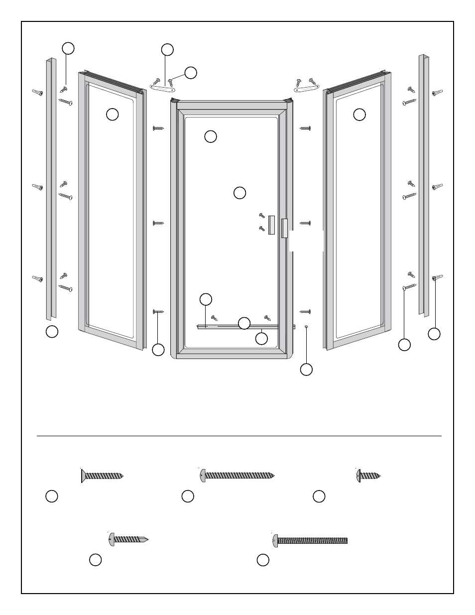 Coral Industries 6000 Neo-Angle Swing Door (EZ Up) - 84K User Manual | Page 3 / 8