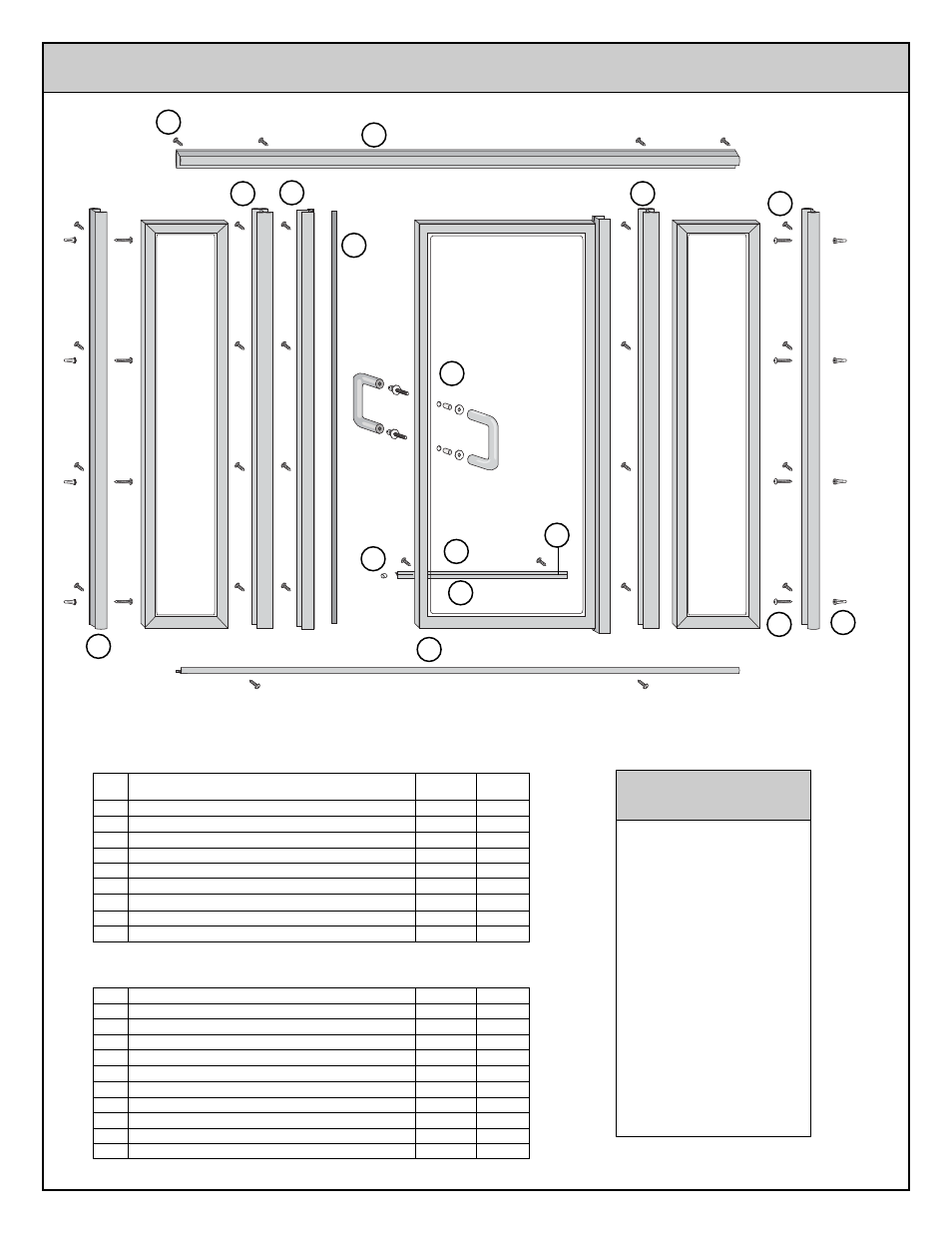 Coral Industries Provincial Prestige Swing Door/DPNL - 5PJ User Manual | 6 pages