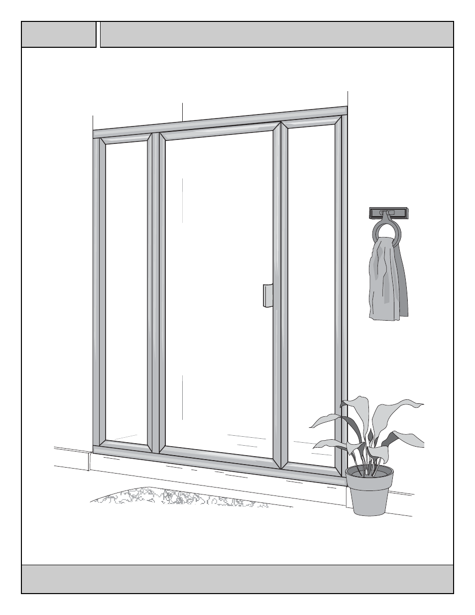 Coral Industries Steam Swing Door/DPNL - 5S3 User Manual | 8 pages
