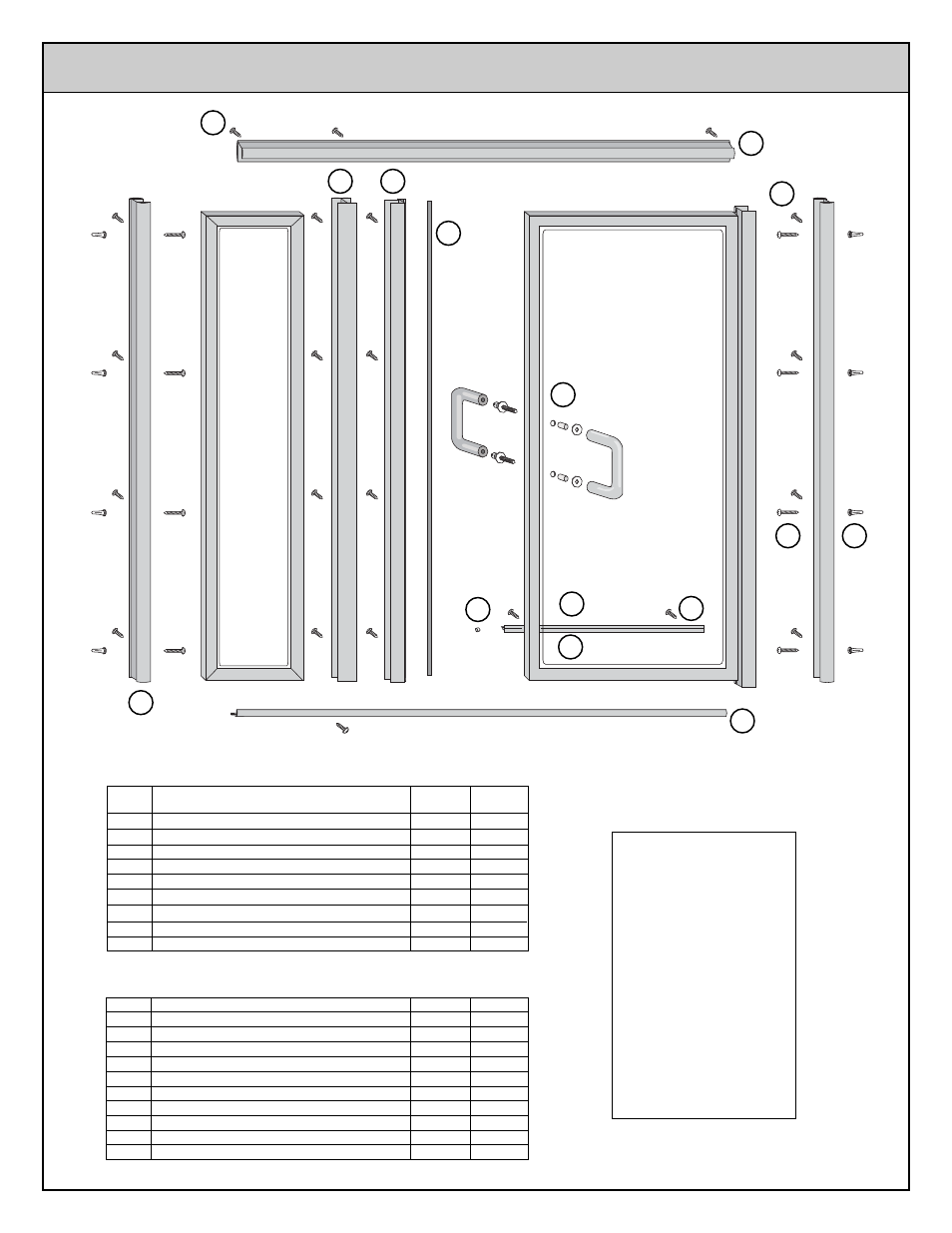 Coral Industries Provincial Prestige Swing Door/ILP - 0PJ User Manual | 6 pages
