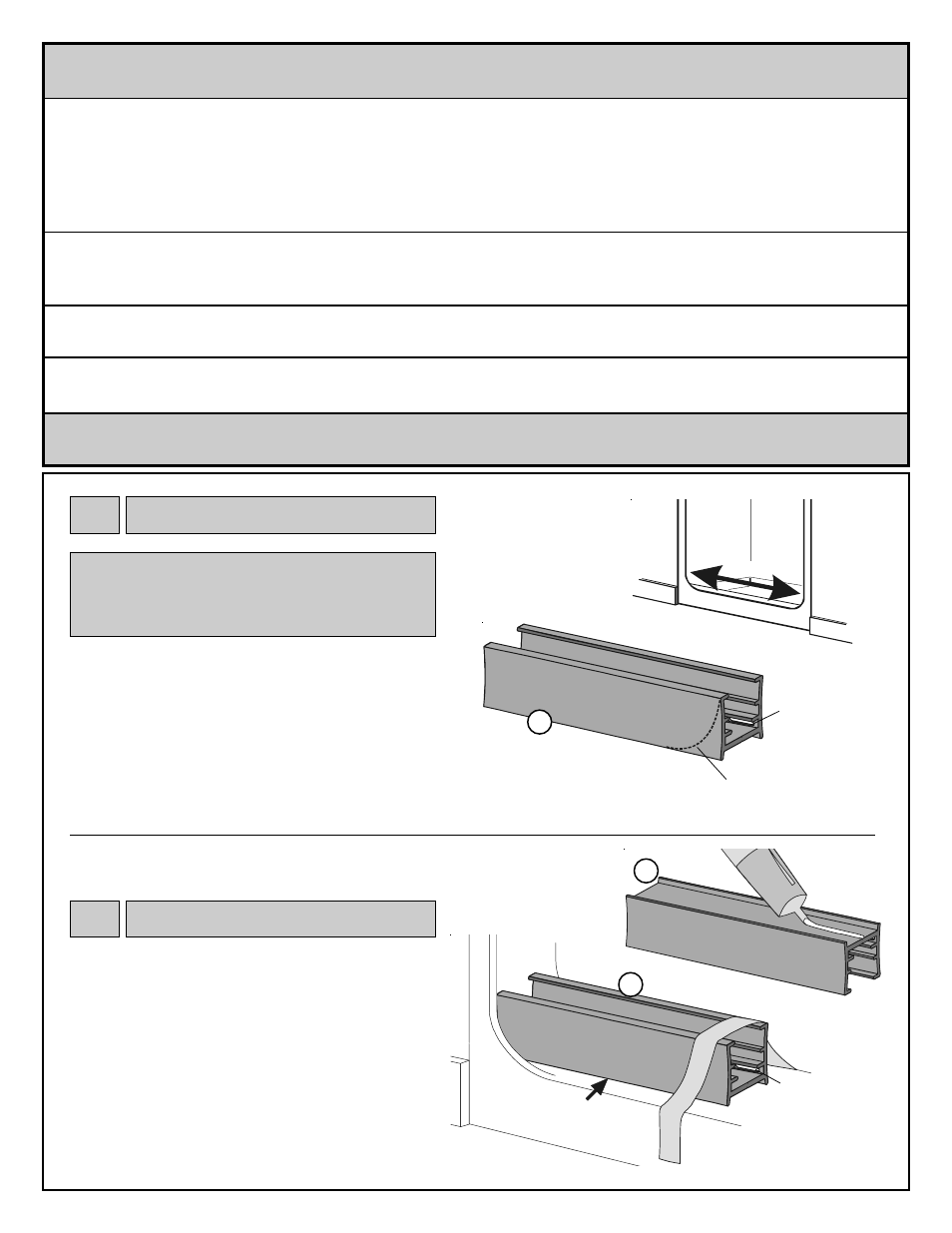 Sill | Coral Industries 7000 Swing Door/ILP - 600 User Manual | Page 2 / 6