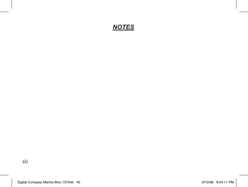 Bushnell 13-7507 User Manual | Page 40 / 64
