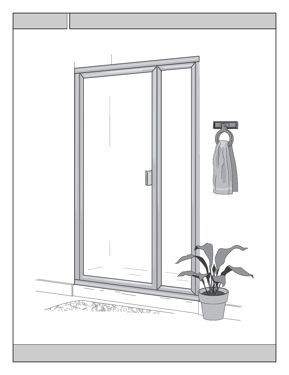 Coral Industries 6000 Swing Door/ILP - 063 User Manual | 8 pages