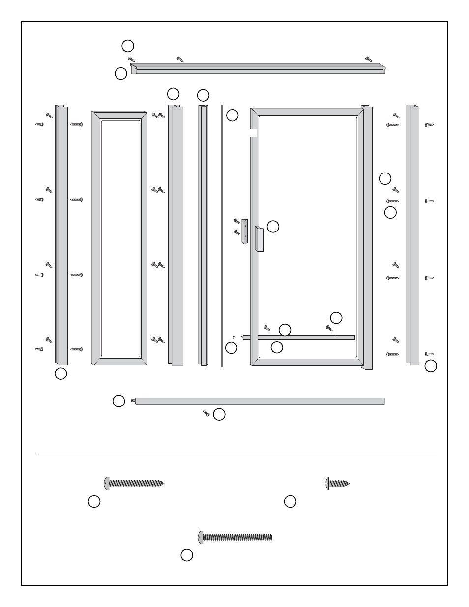 Kd g a b, Mk k | Coral Industries 6000 Swing Door/ILP - 063 User Manual | Page 3 / 8