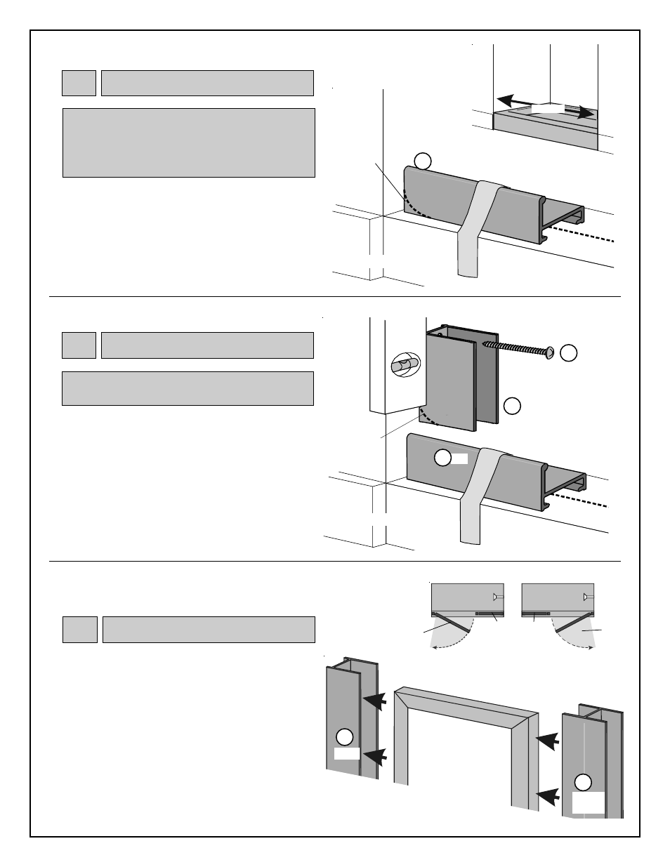 Jambs, Sill, In-line panel / double channel | Coral Industries Regal Swing Door/ILP (1/4 Frameless) - 0FJ User Manual | Page 4 / 8