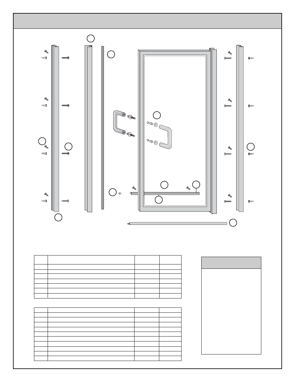Coral Industries Provincial Prestige Swing Door - 4PJ User Manual | 4 pages