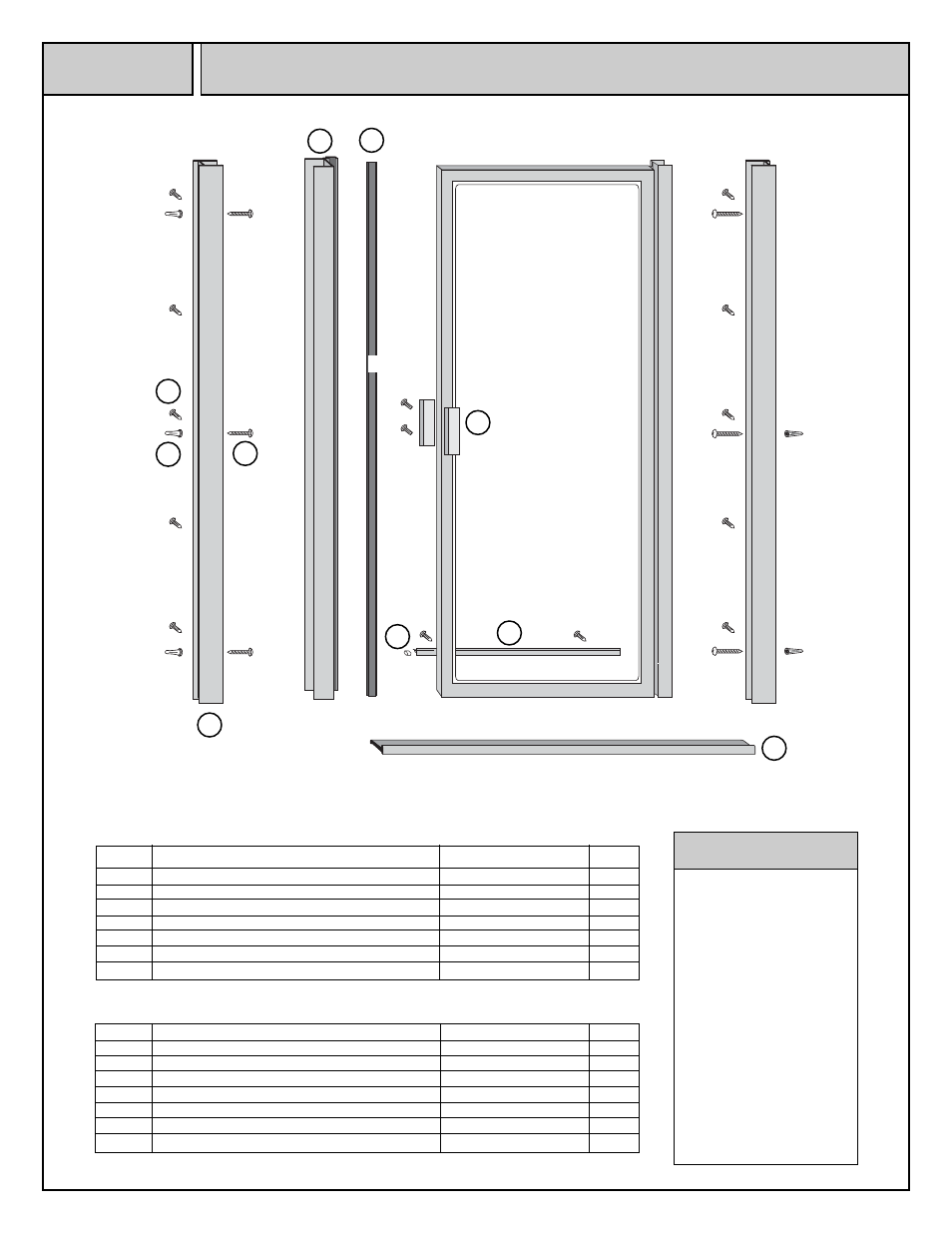 Coral Industries 7000 Swing Door - 640 User Manual | 4 pages